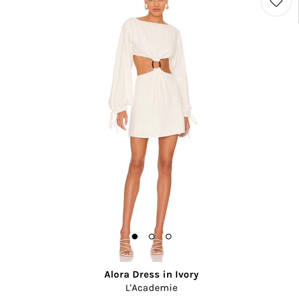 L'Academie Alora Dress in Ivory